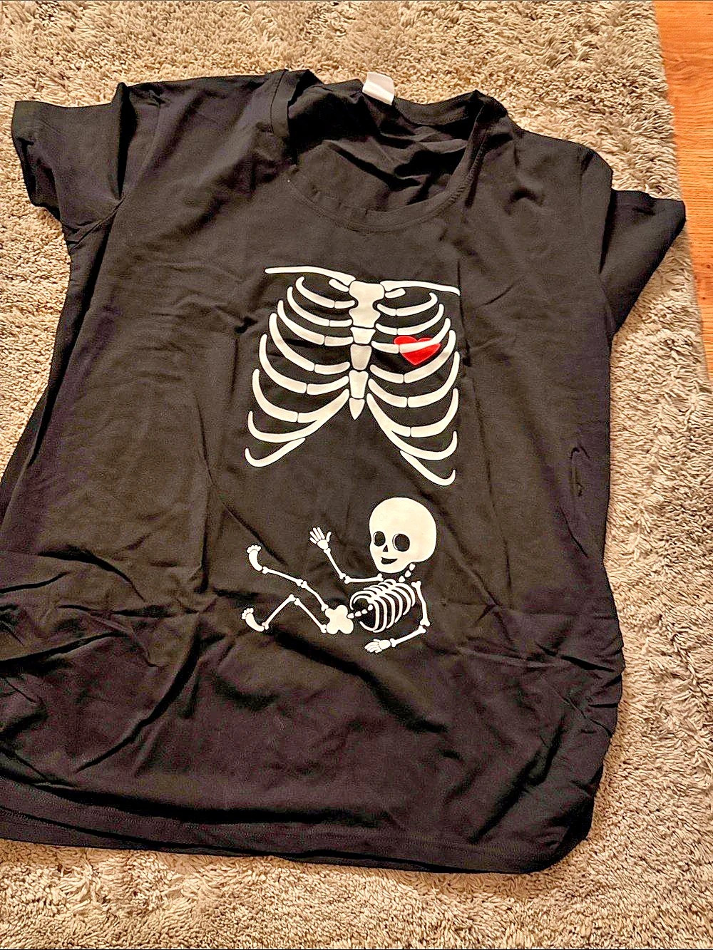 Maternity Skeleton Shirt